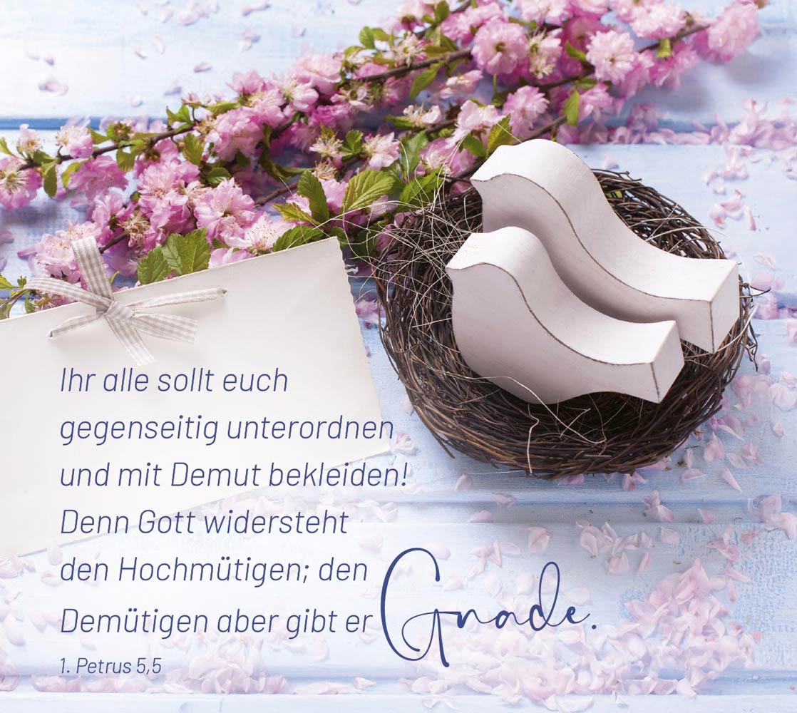 Geborgen in Gottes Hand - Aufstellbuch