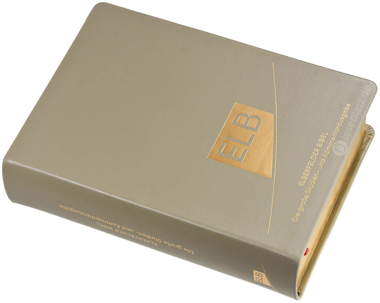 Elberfelder Bibel 2006 Studienausgabe - Leder/Goldschnitt