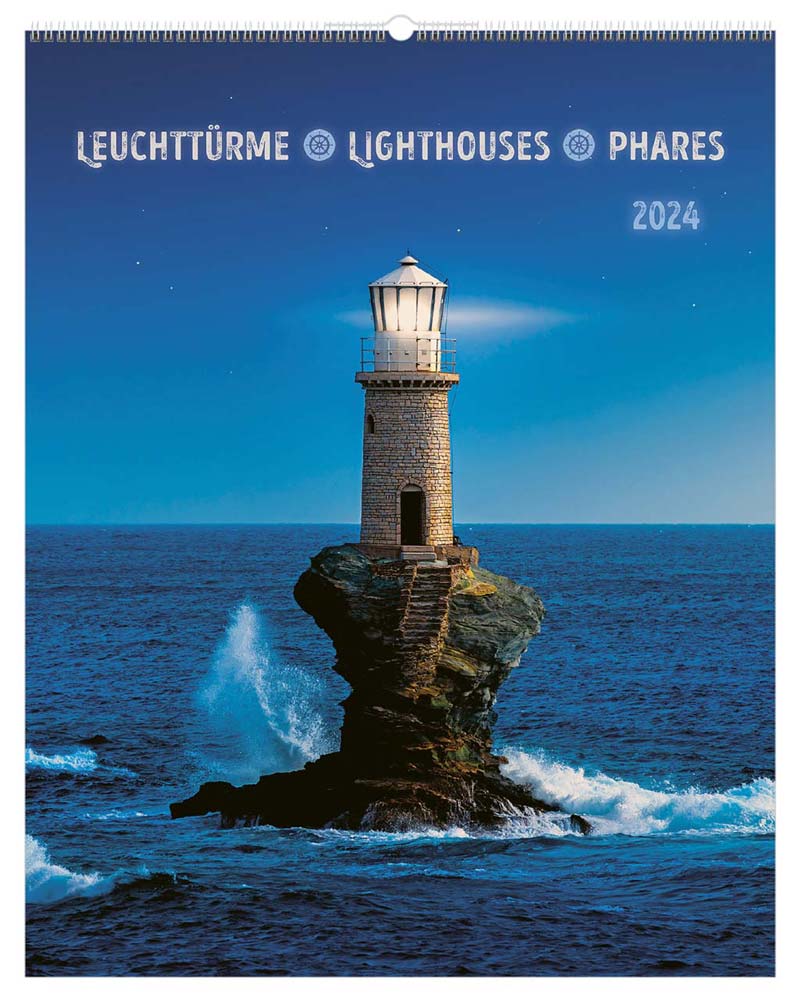 Leuchttürme 2024 - Wandkalender