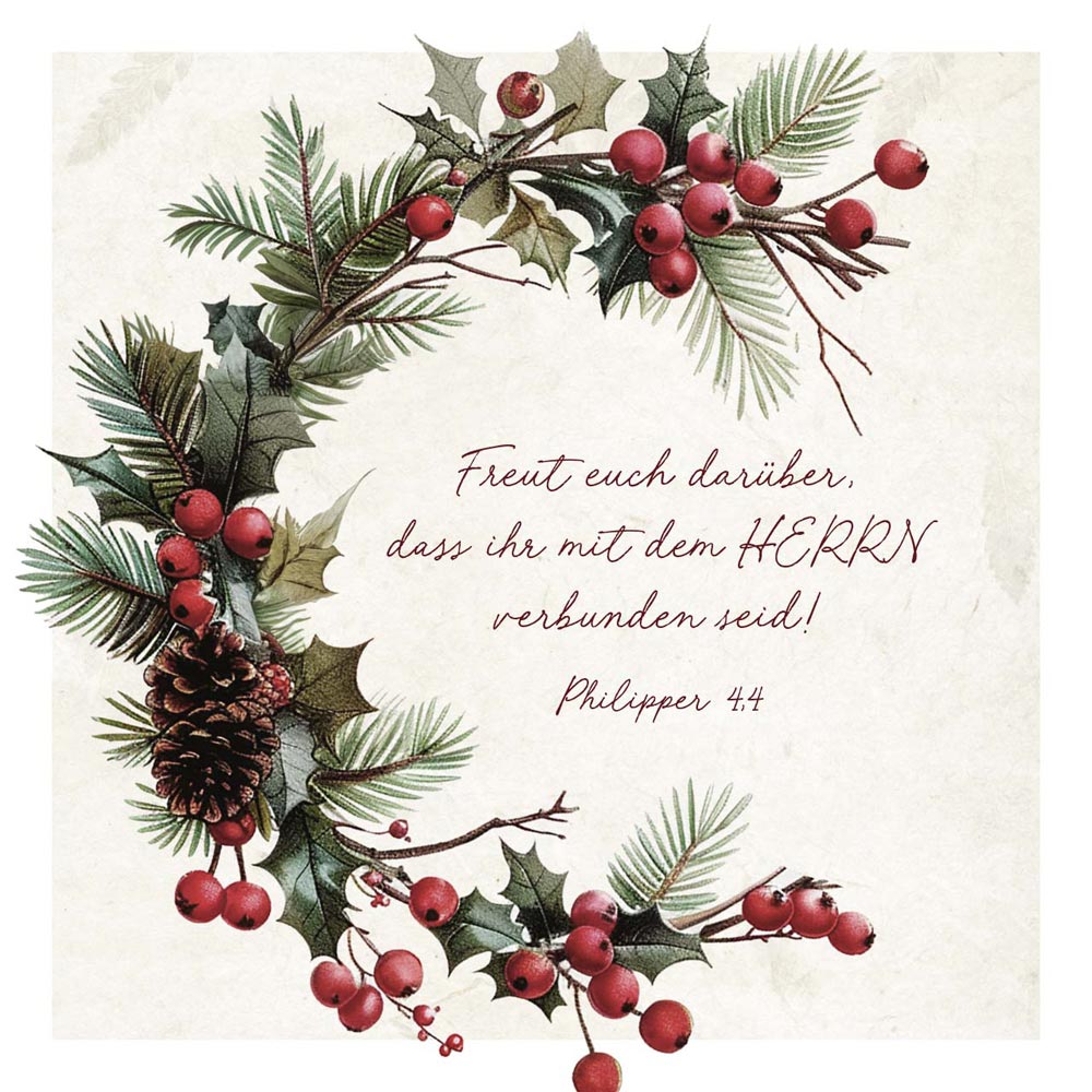 Weihnachtszeit - Miniaufstellbuch