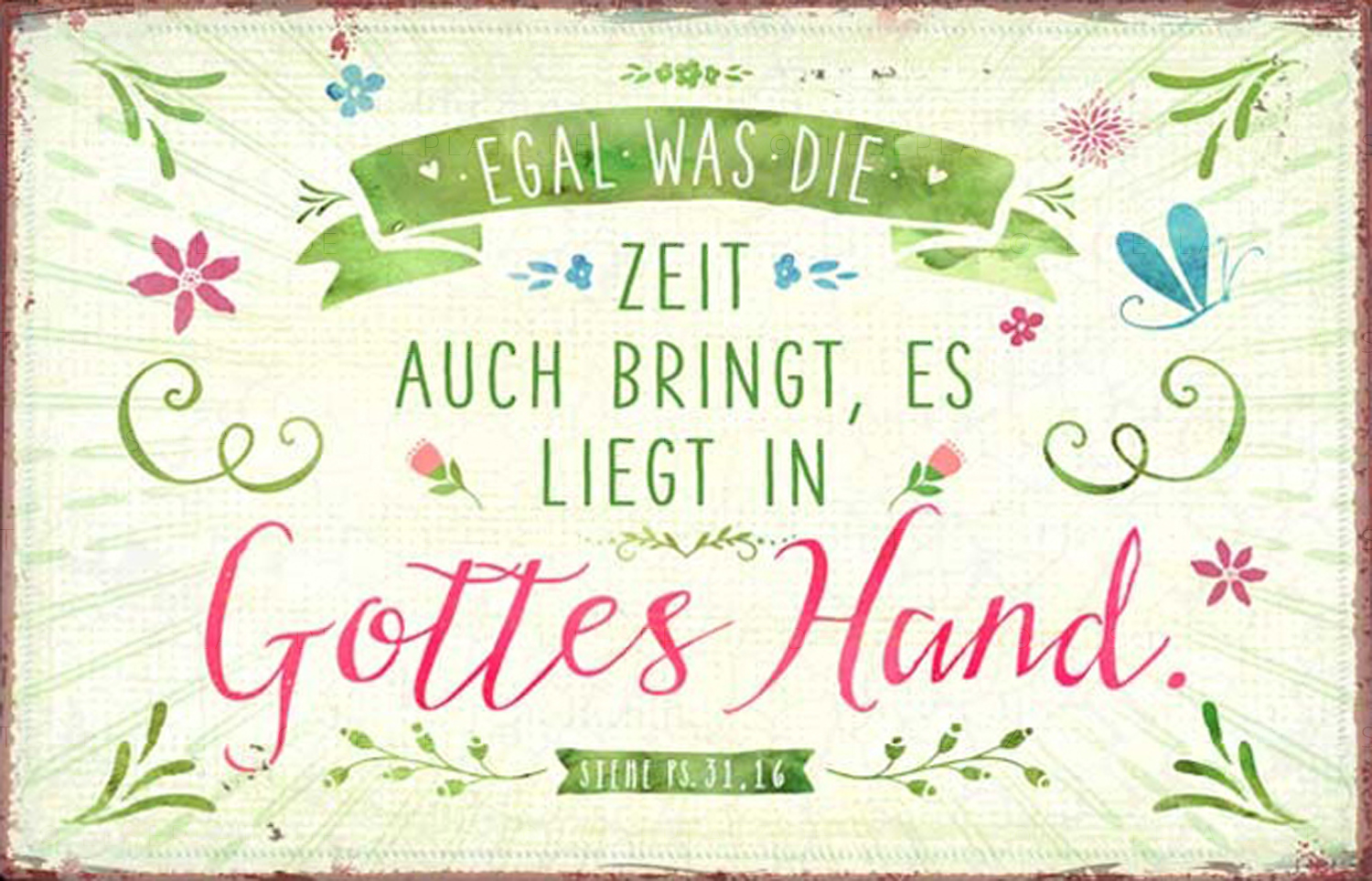 801060579747e92a21c Metallschild ''Gottes Hand''