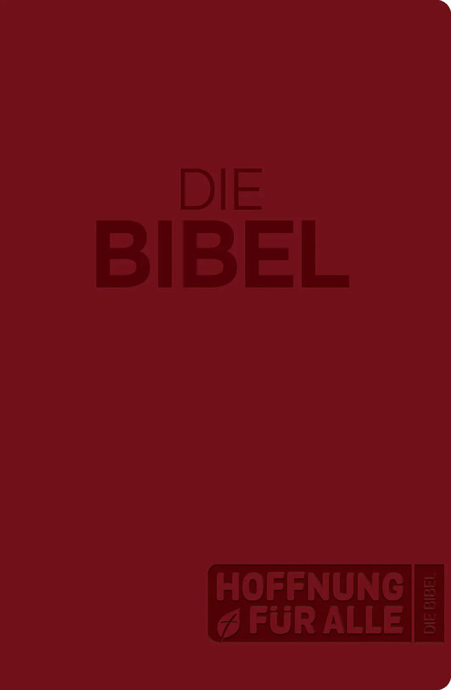 Hoffnung für alle - Großdruck - Softcover rot