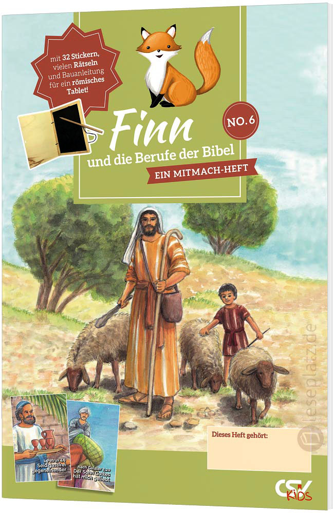 Finn und die Berufe der Bibel - No. 6