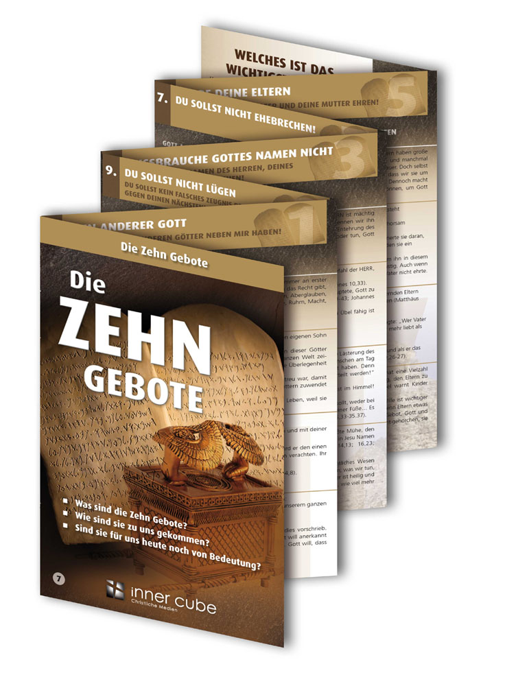 Die Zehn Gebote - Leporello 7