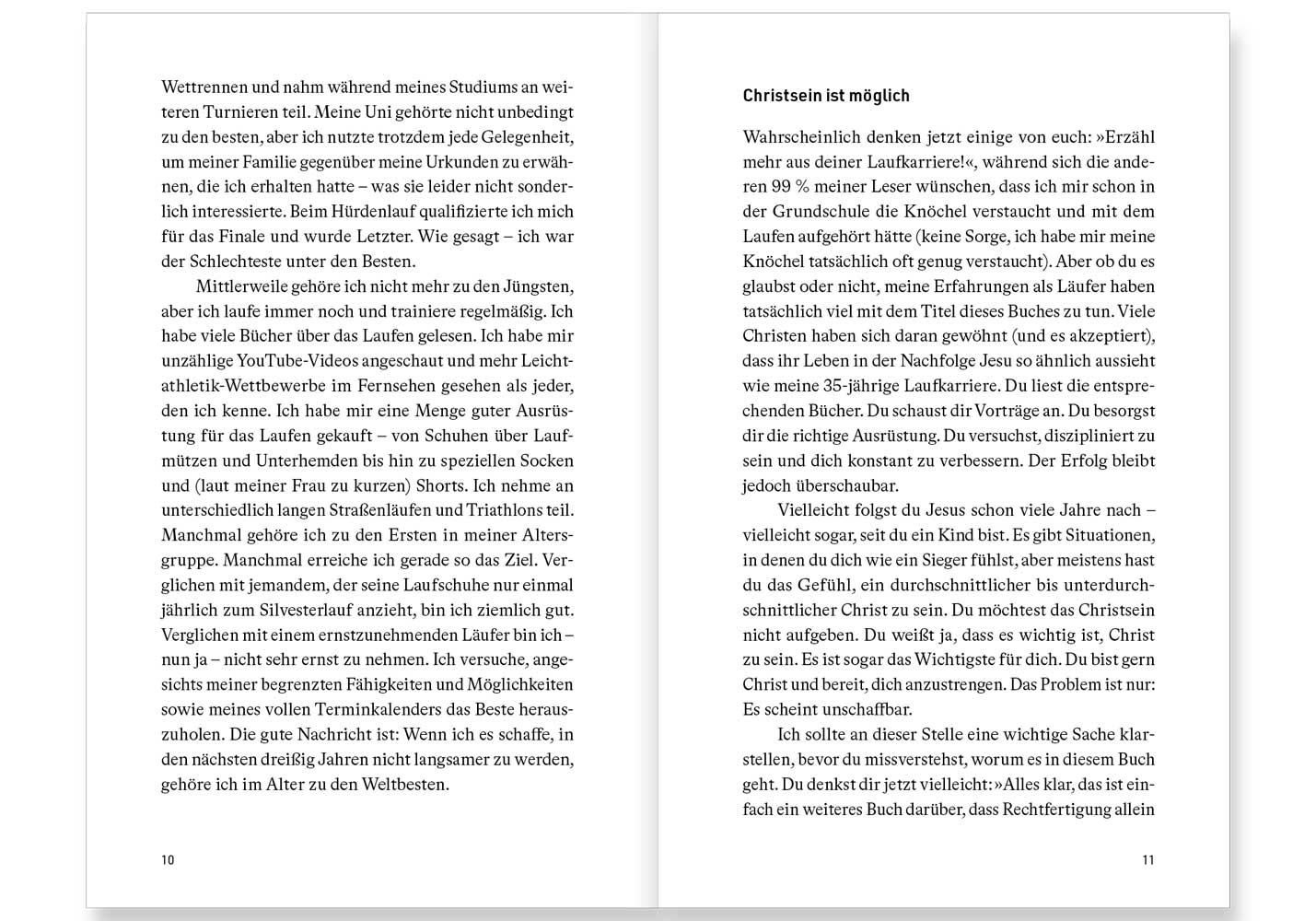 Christsein schafft eh keiner