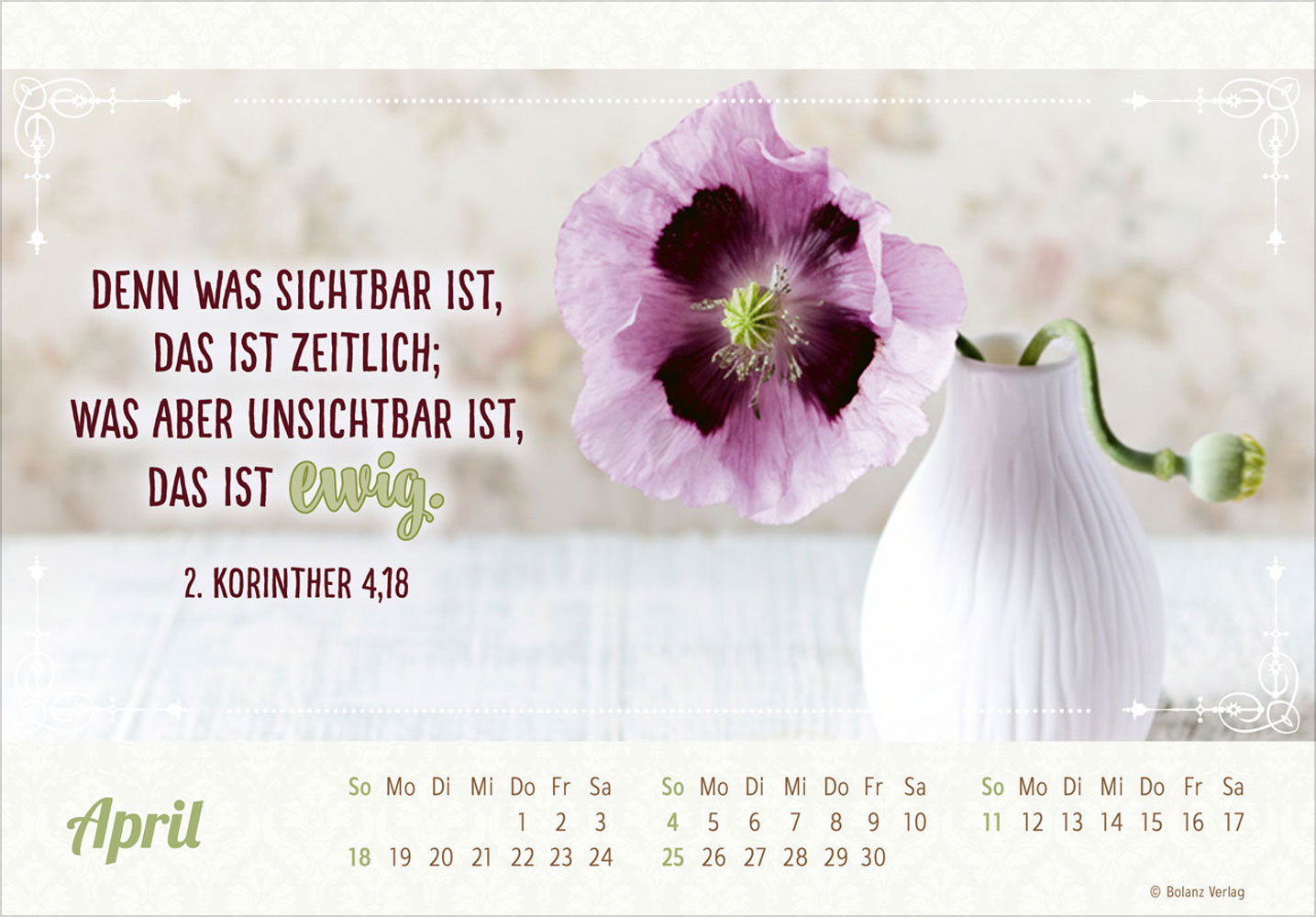 Herzliche Worte für Dich 2027 - Postkartenkalender