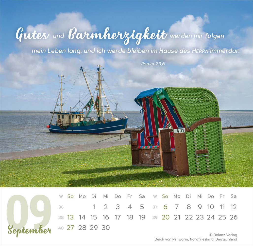 Meine Zeit 2026 - Verteilkalender