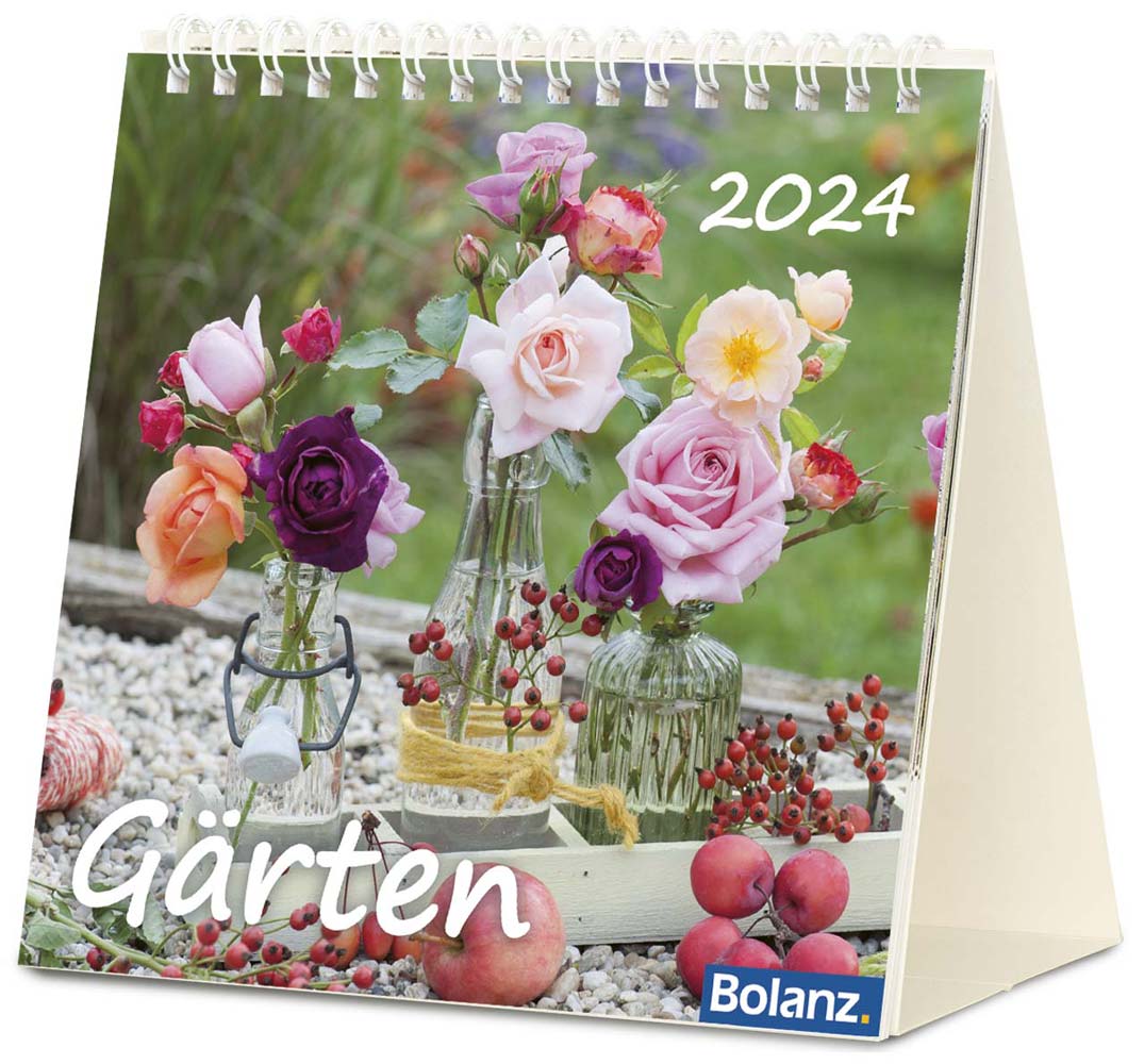 Gärten 2024 - Tischkalender