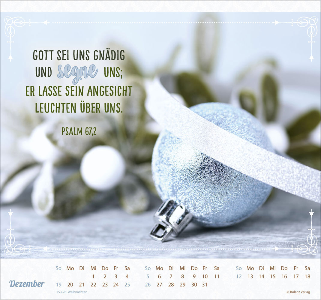 Am Anfang war das Wort 2027 - Wandkalender