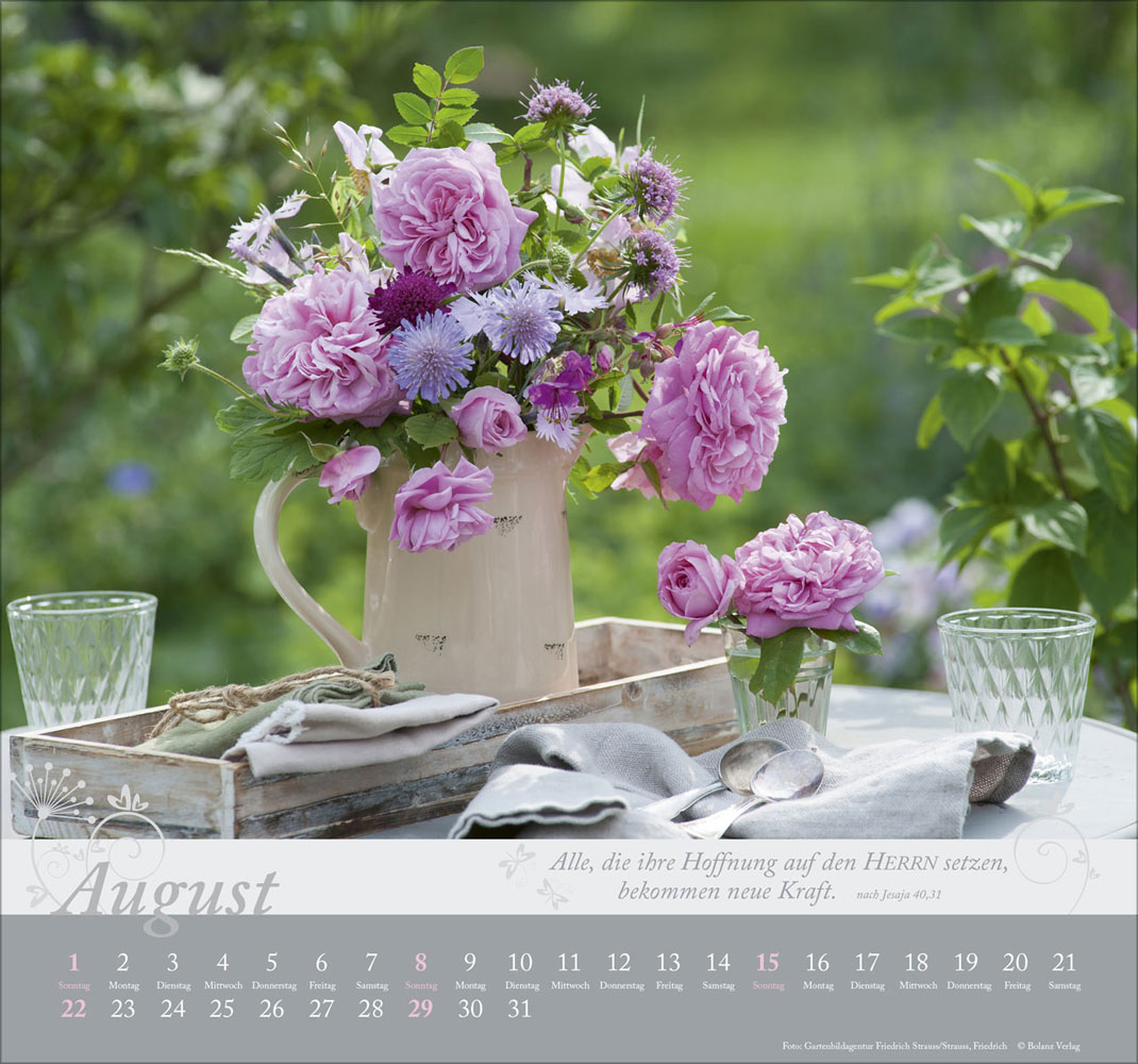 Im Garten zuhause 2027 - Wandkalender