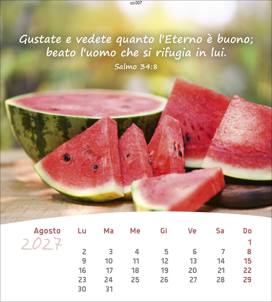 Leben für Dich 2027 - Verteilkalender (Italienisch)