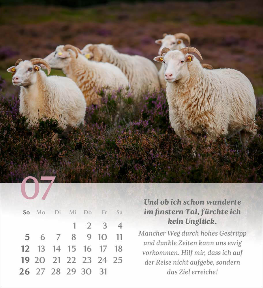 Psalm 23 - Tischkalender 2026