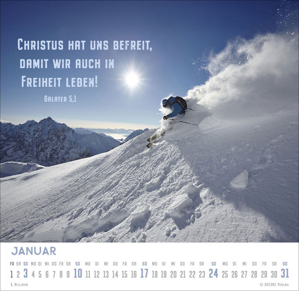 Freiheit 2027 - Tischkalender