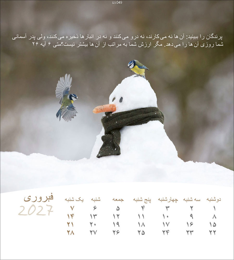 Leben für Dich 2027 - Verteilkalender (Dari)