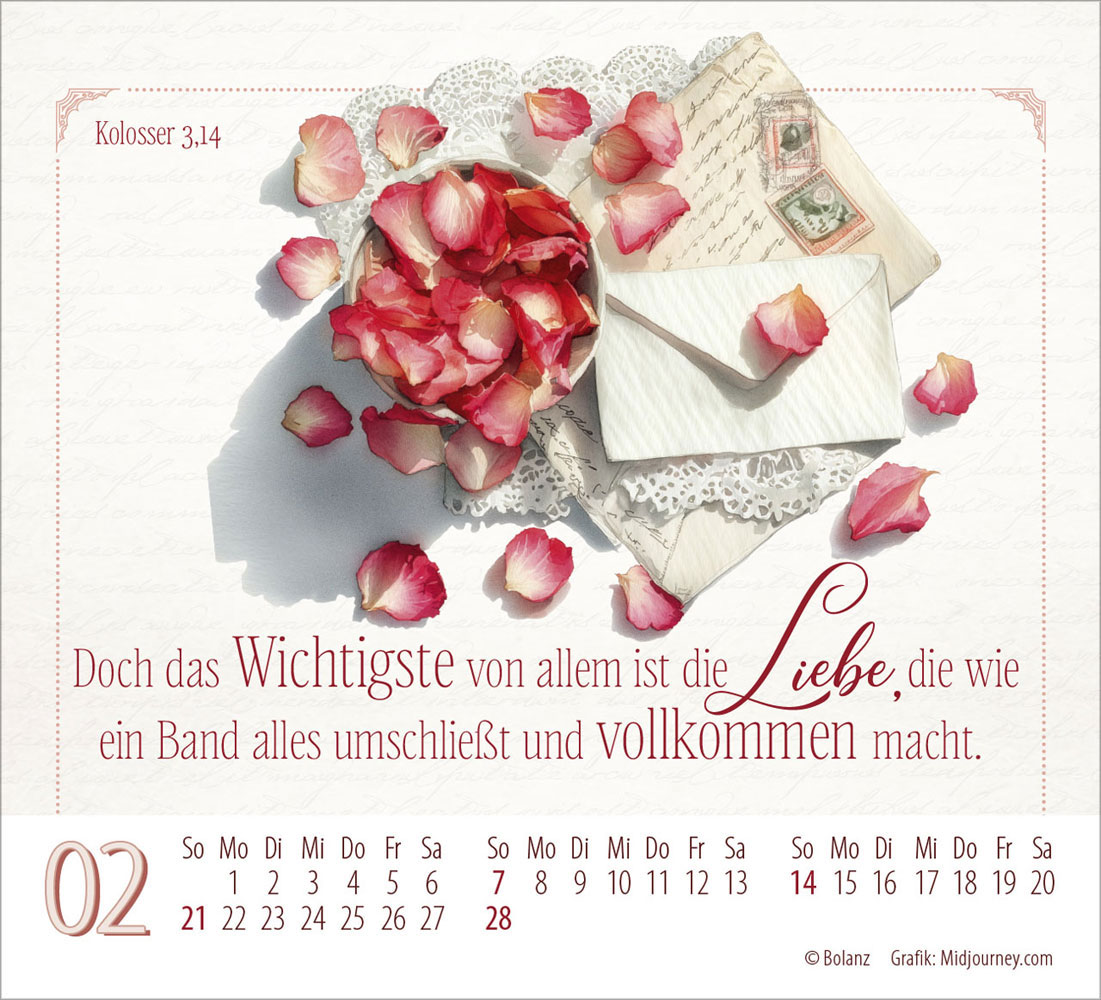Poesie guter Worte 2027 - Minikalender