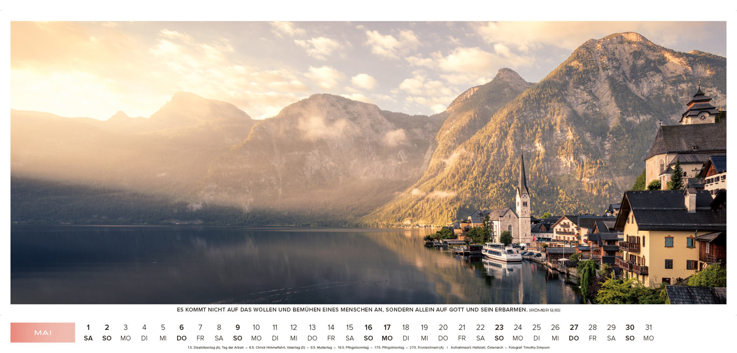 Life-is-more Panoramakalender XL 2027