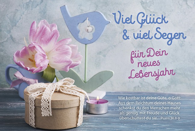 480051283_01 Faltkarte "Viel Glück & viel Segen"