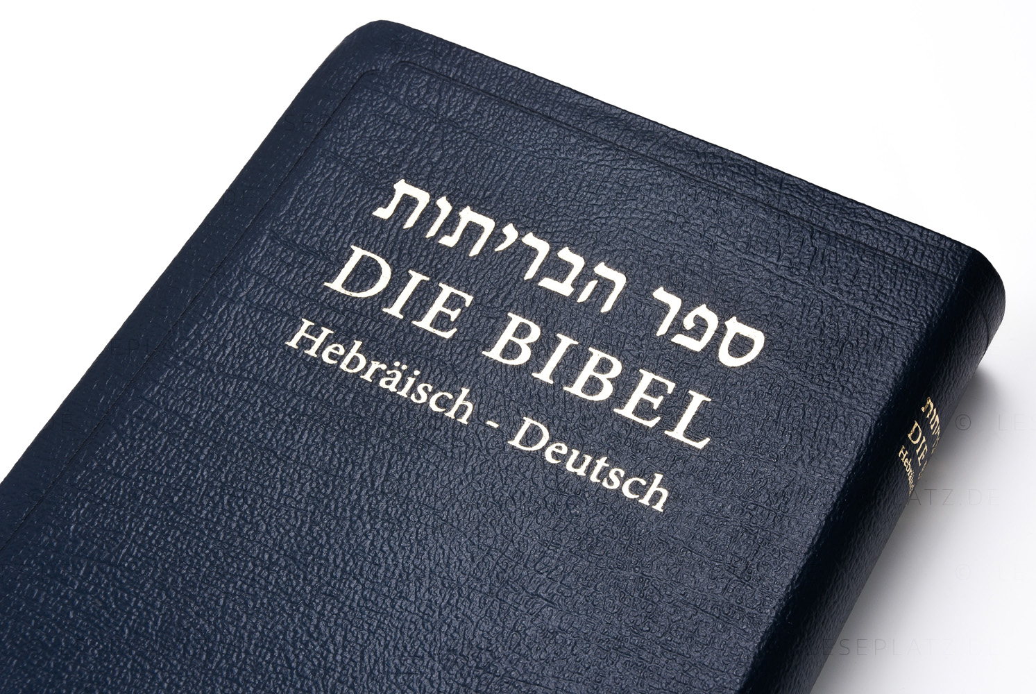 Die Bibel - Hebräisch-Deutsch (Leder / Goldschnitt)