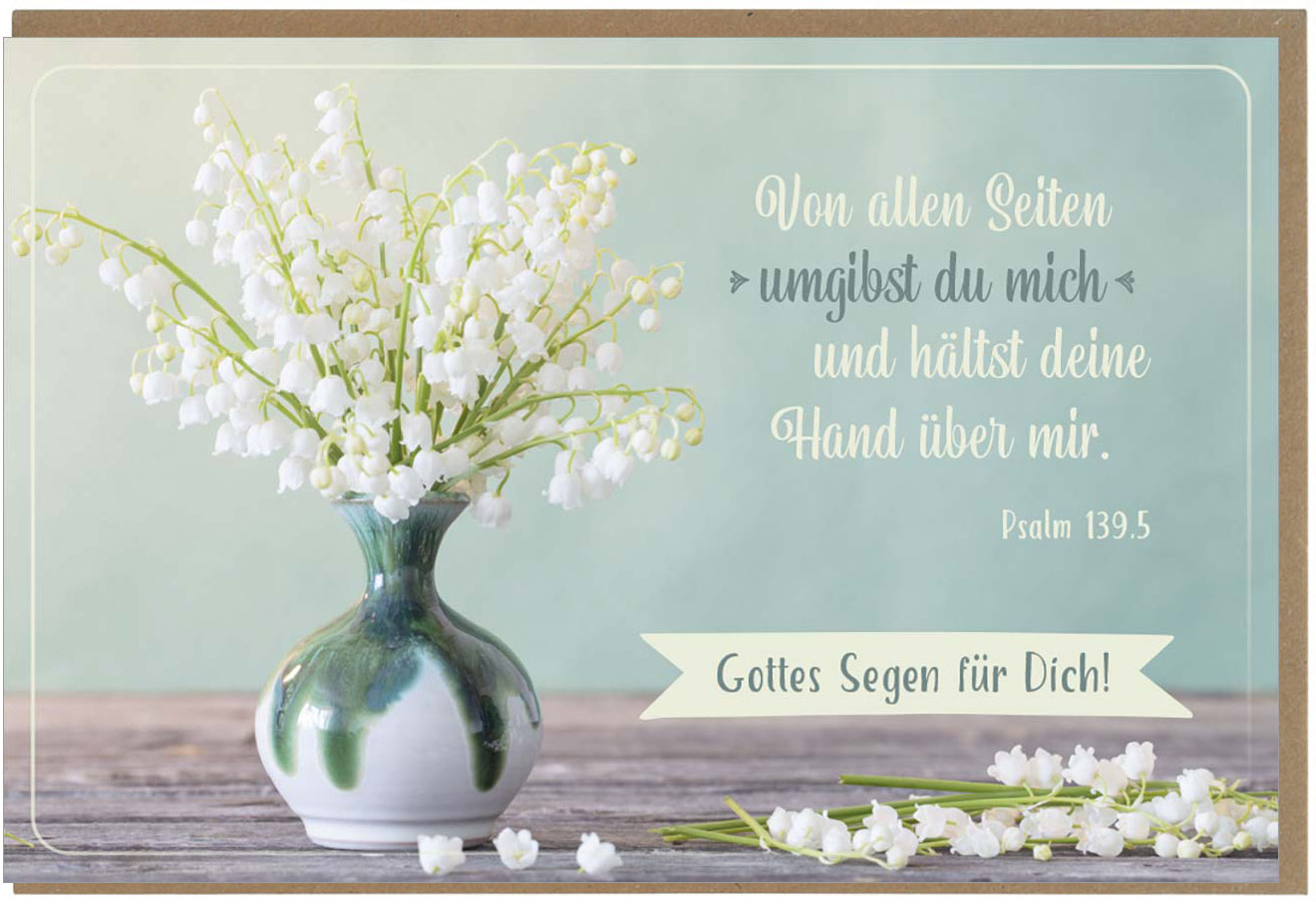 Faltkarte "Von allen Seiten"