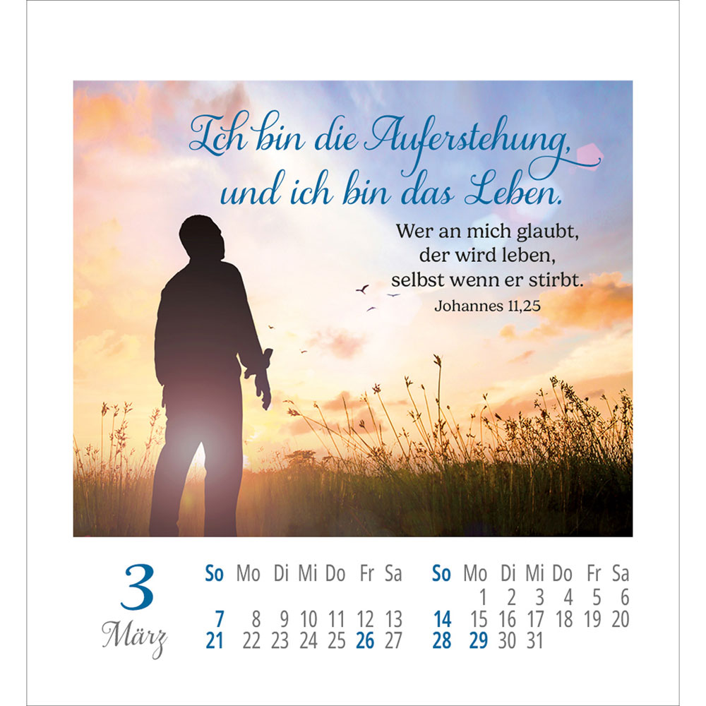 Lieblingsworte umgeben dich 2027 - Aufkleber-Kalender