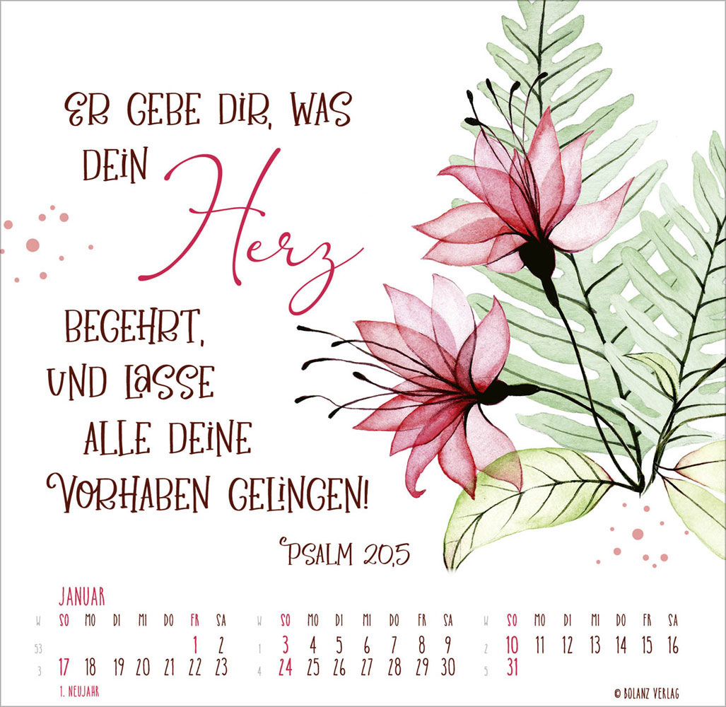 Getragen durch alle Zeiten 2027 - Tischkalender