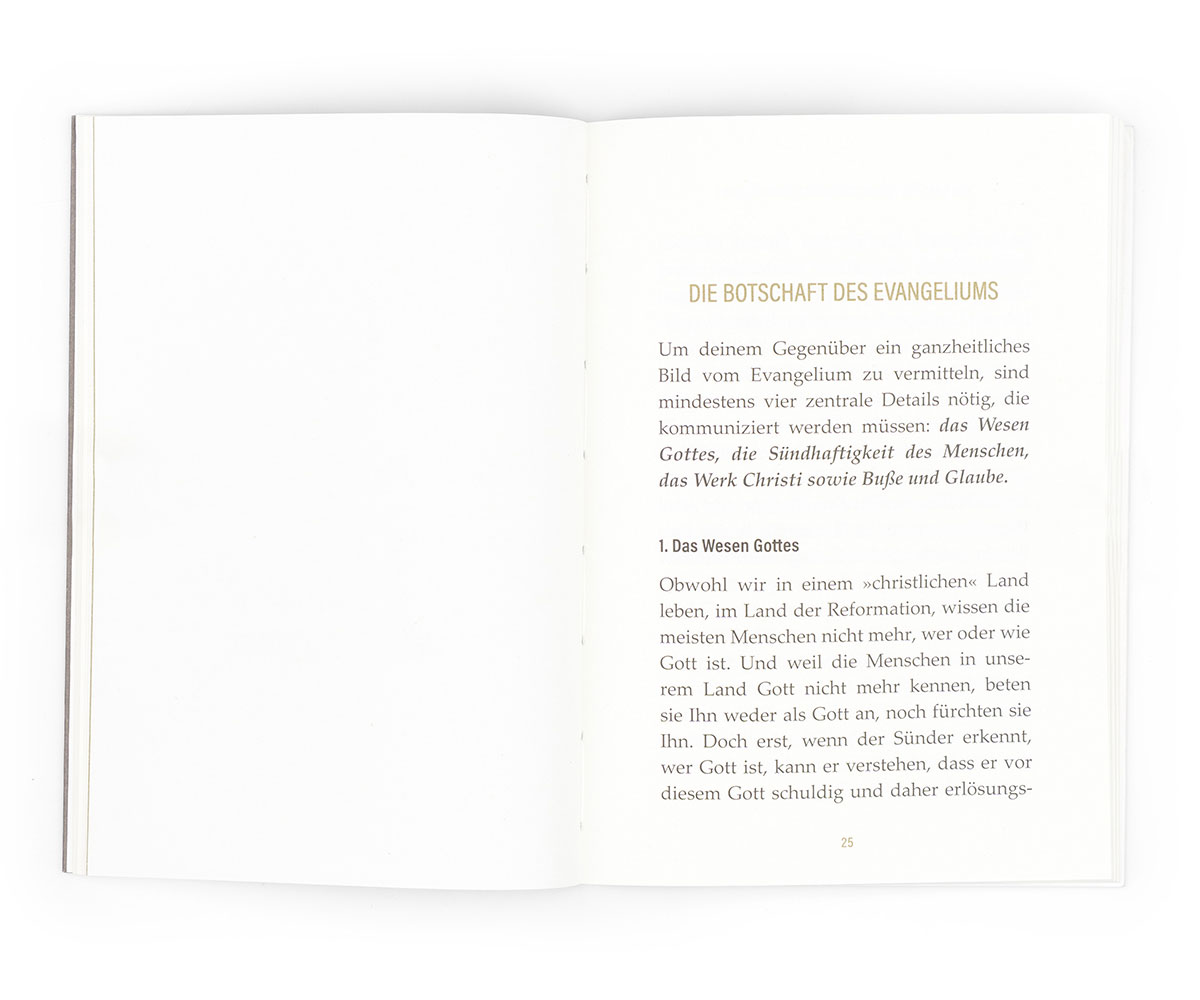 Wie erkläre ich anderen das Evangelium?