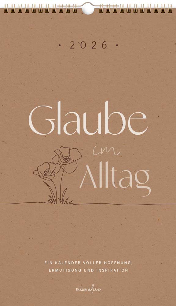 Glaube im Alltag 2026 - Posterkalender