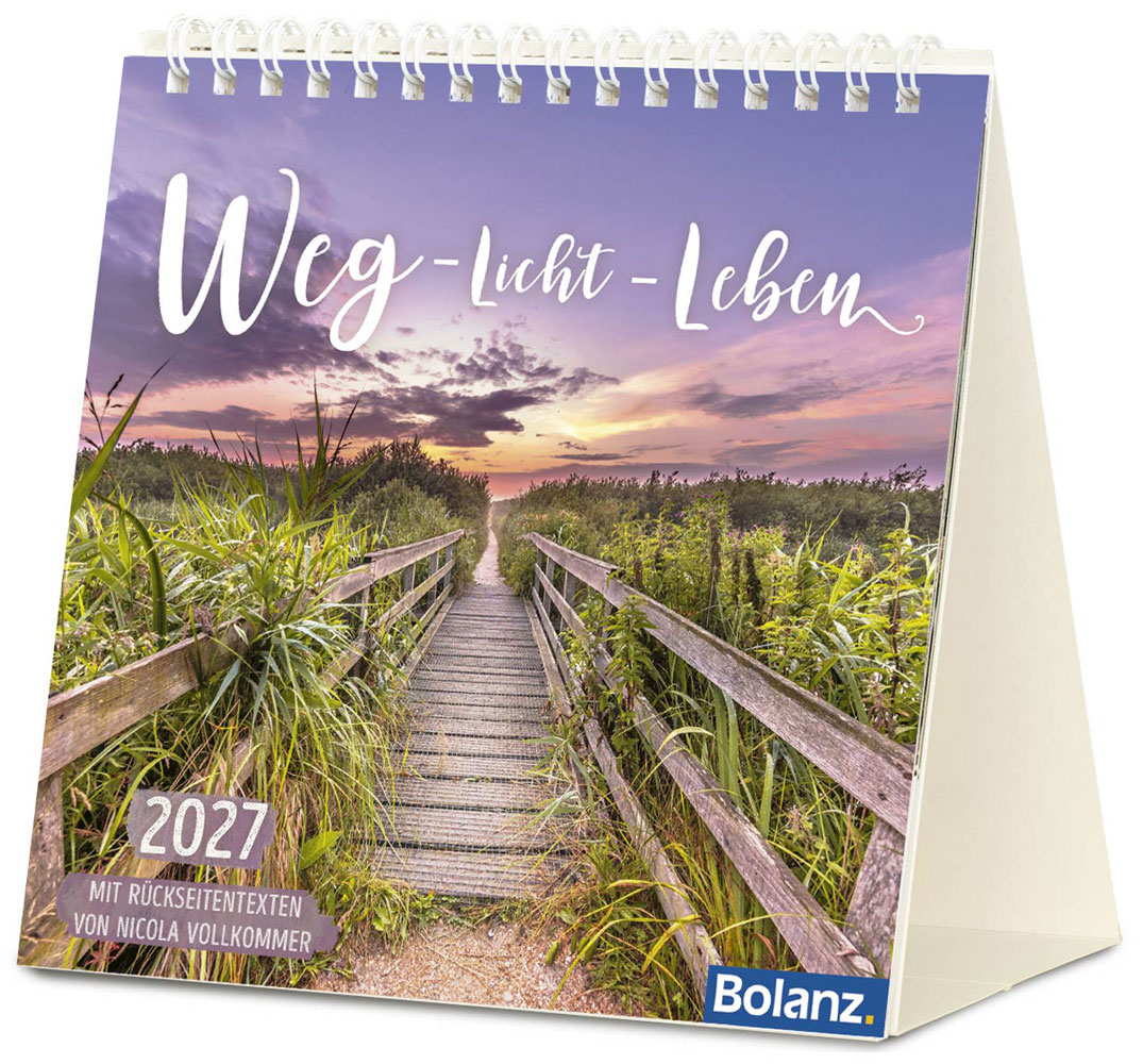 Weg - Licht - Leben 2027 - Tischkalender