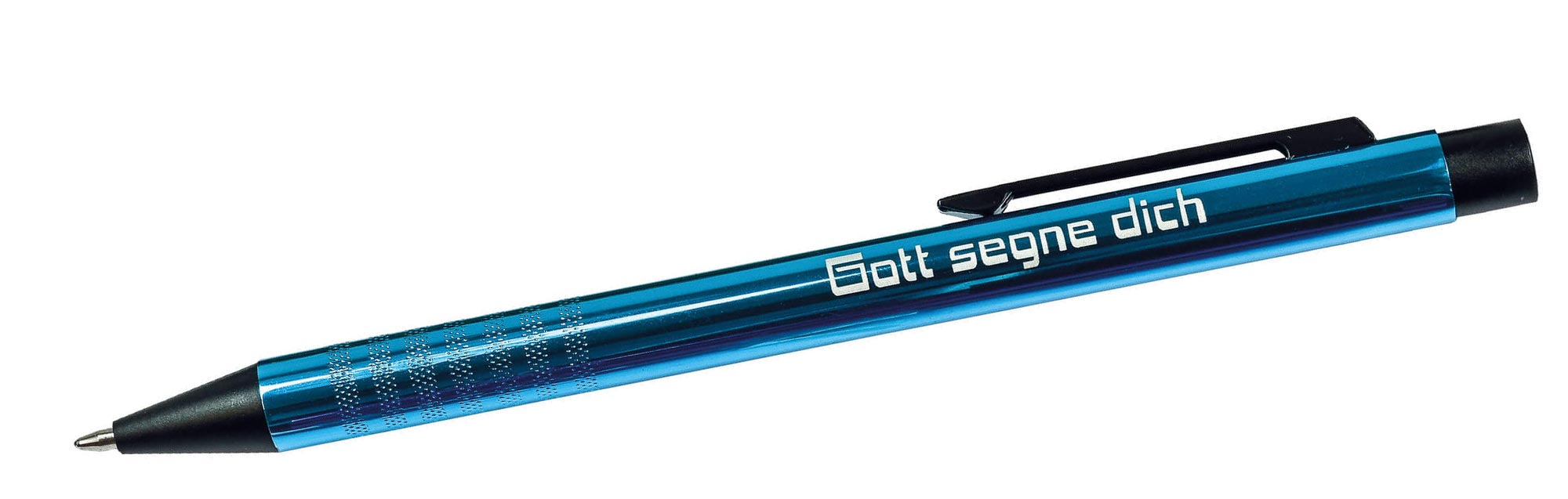 Kugelschreiber "Gott segne Dich" - Blau