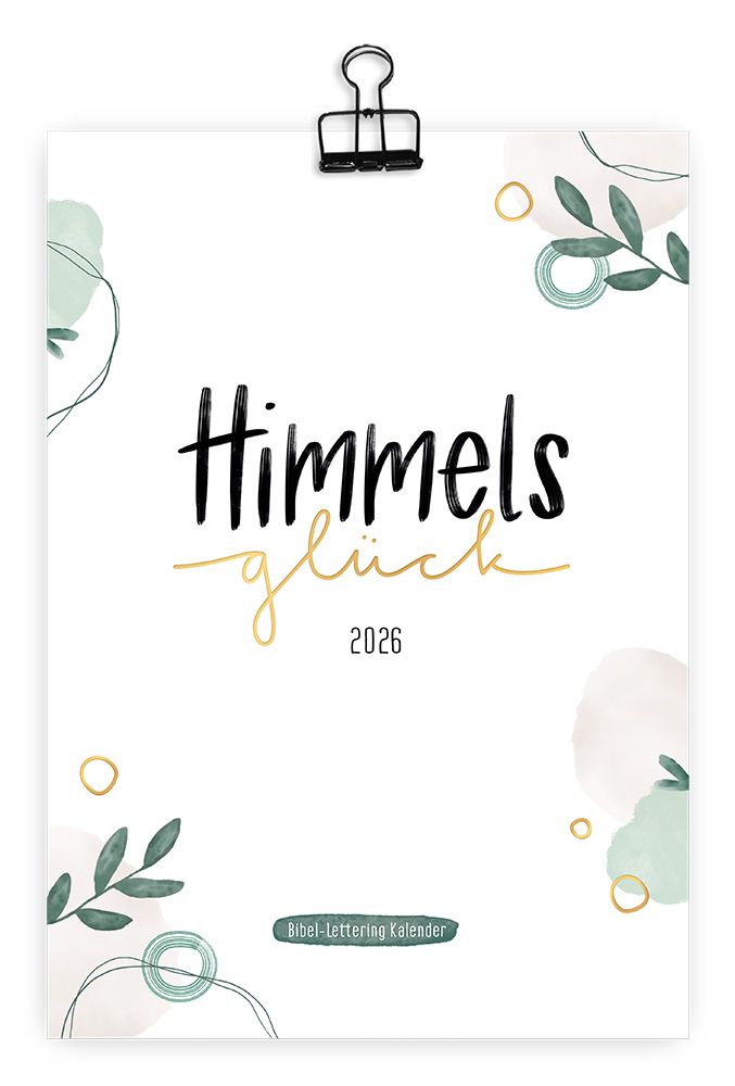 Himmelsglück 2026 - Wandkalender