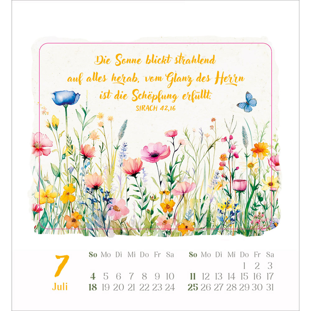 Kleine Freude im Herzen 2027 - Aufkleber-Kalender