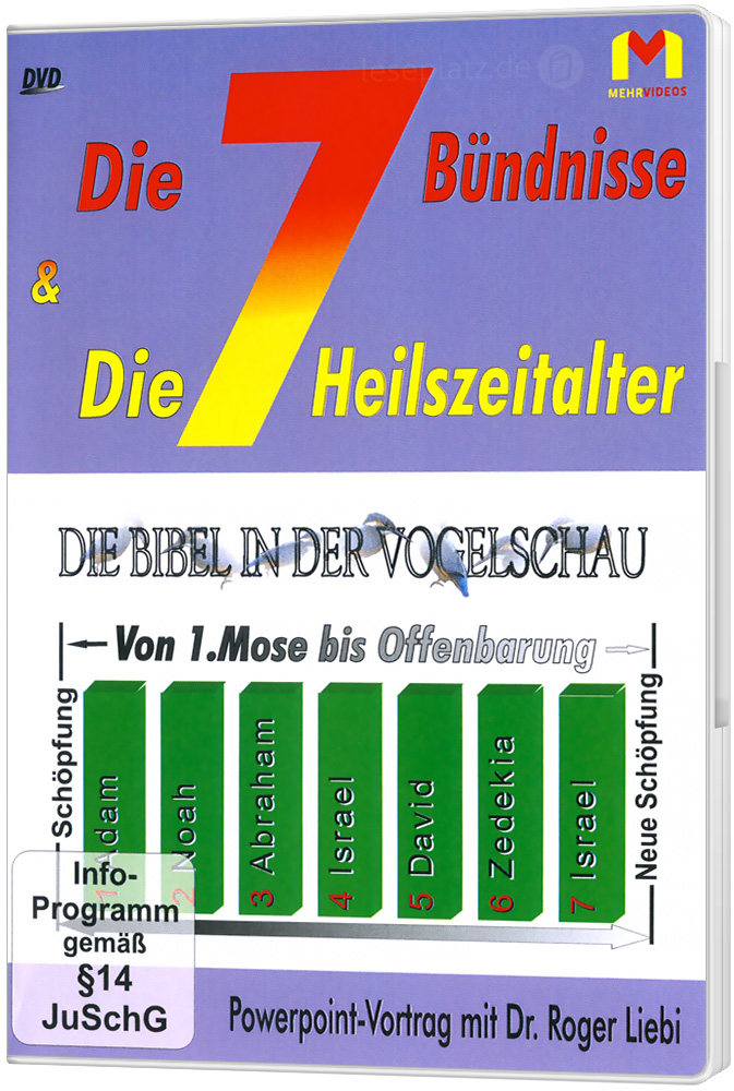 Die 7 Bündnisse und die 7 Heilszeitalter - DVD Powerpoint-Vortrag von Dr. Roger Liebi