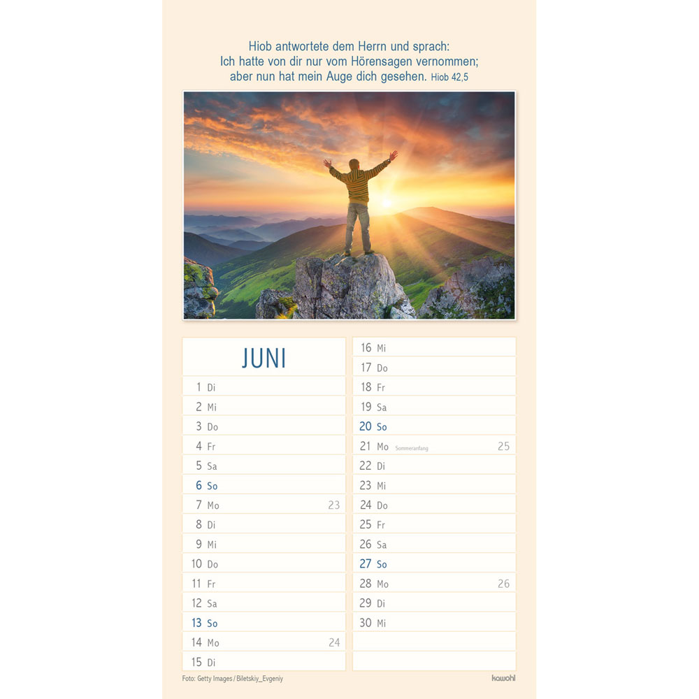 Meine Zeit in seinen Händen 2027 - Wandkalender
