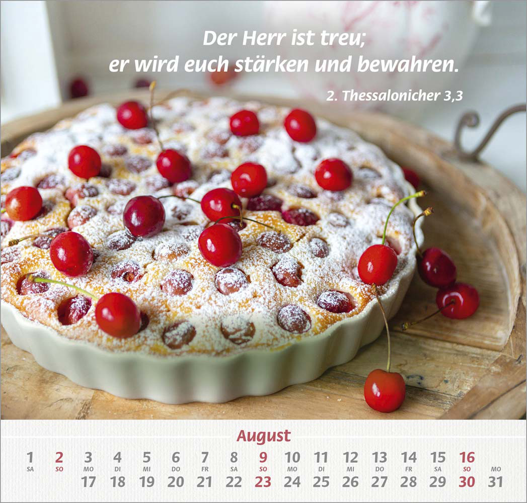 Denn du bist bei mir 2026 - Grossdruck-Kalender