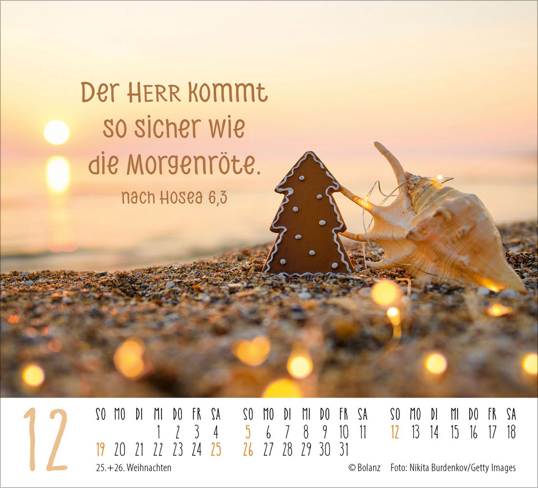 Zeit für Meer 2027 - Minikalender