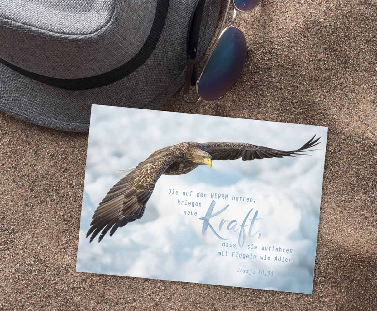 Postkarte "neue Kraft"