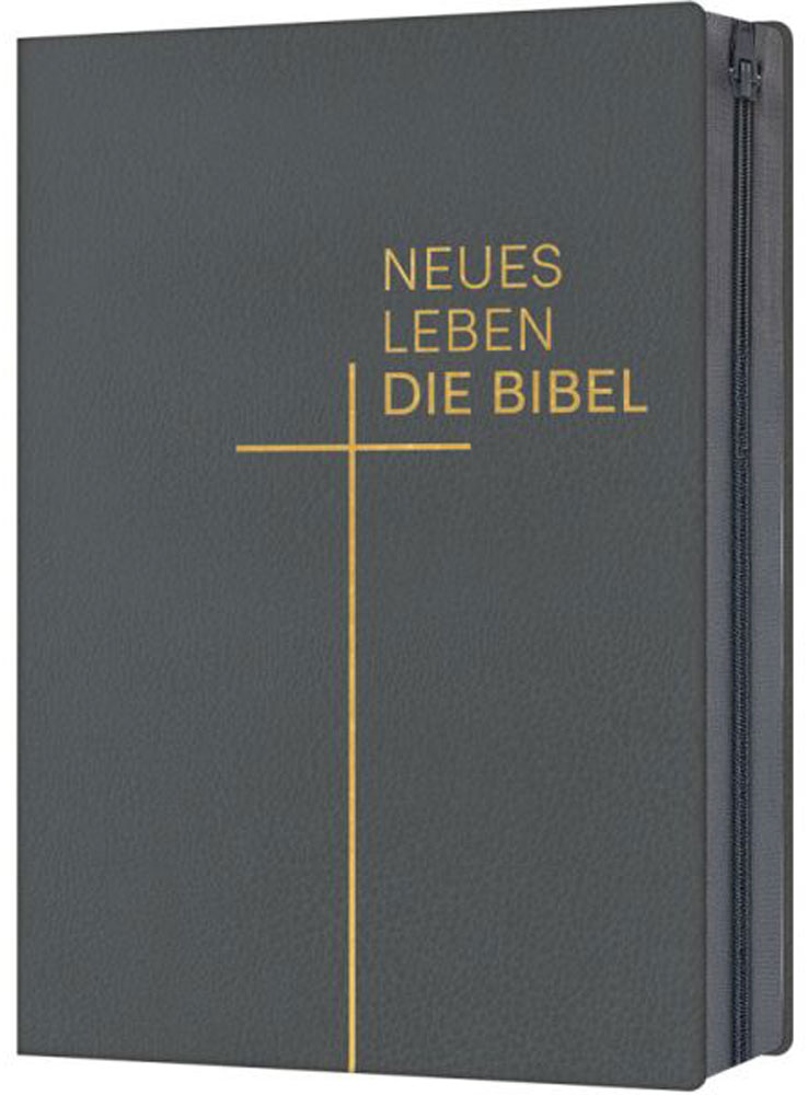 Neues Leben. Die Bibel -  Taschenausgabe - Leder / Reißverschluss