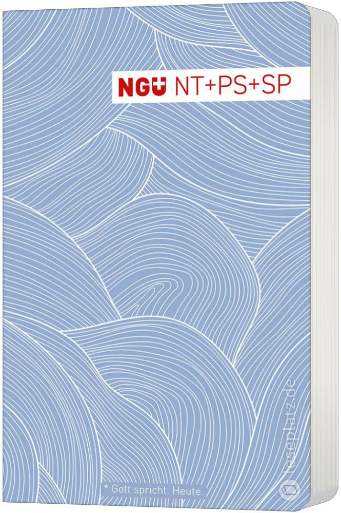 NGÜ - NT mit Psalmen und Sprüchen - Design Edition - blau
