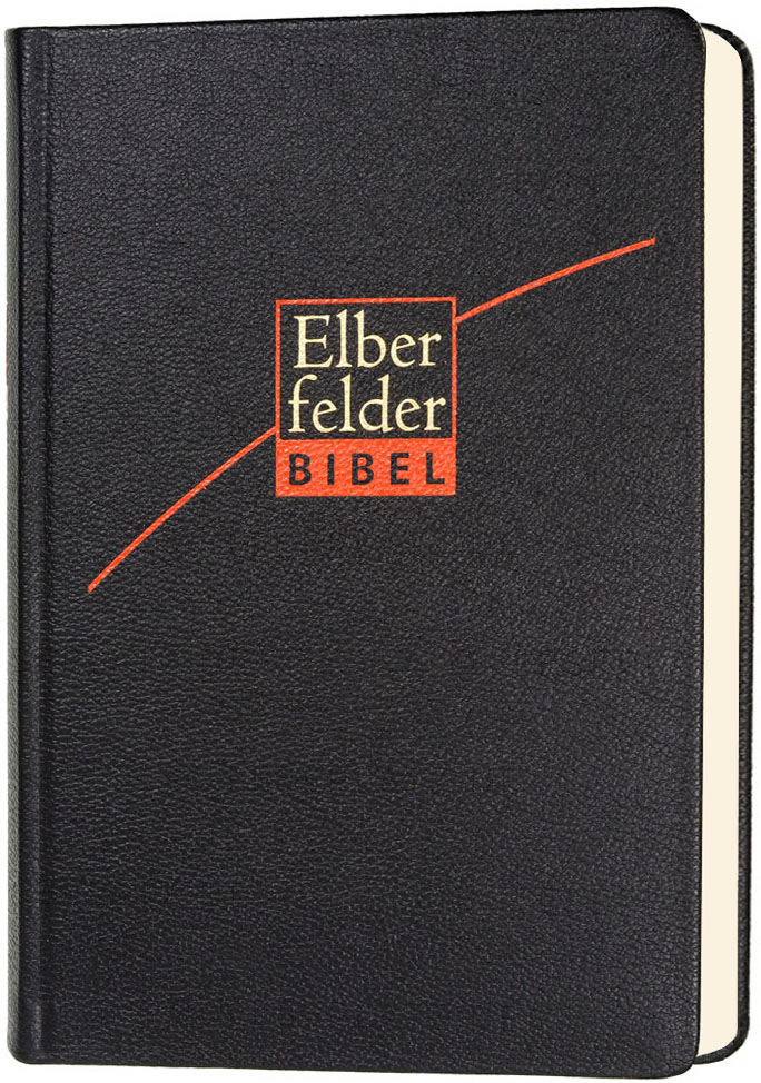 Elberfelder Bibel 2006 mit Schreibrand / Leder schwarz