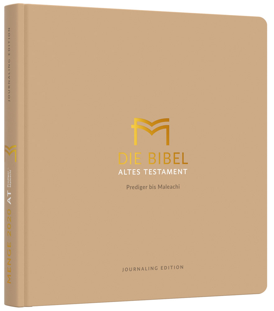 Menge 2020 - AT Journaling Edition "Prediger bis Maleachi"