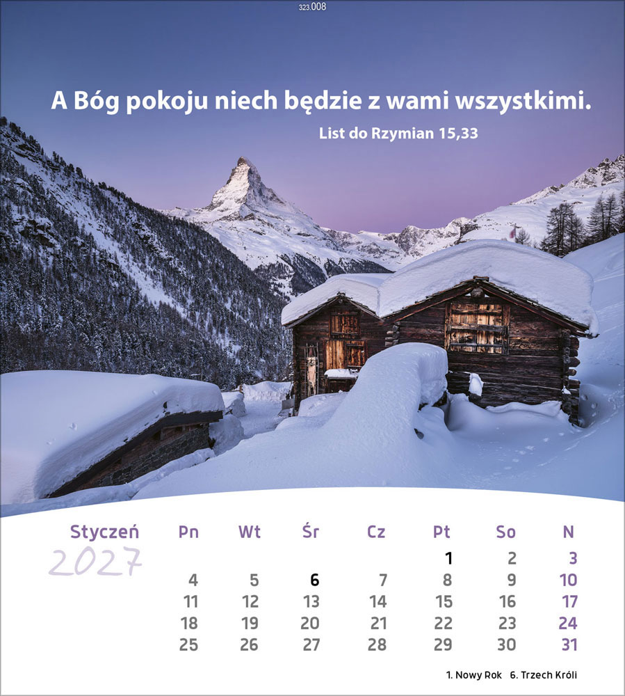 Leben für Dich 2027 - Verteilkalender (Polnisch)