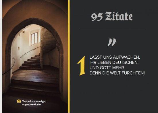 Martin Luther in 95 Zitaten