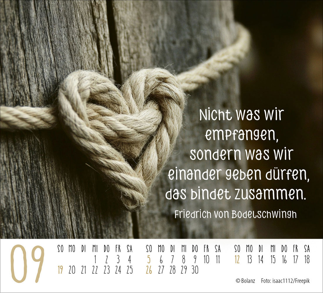 Danke 2027 - Minikalender