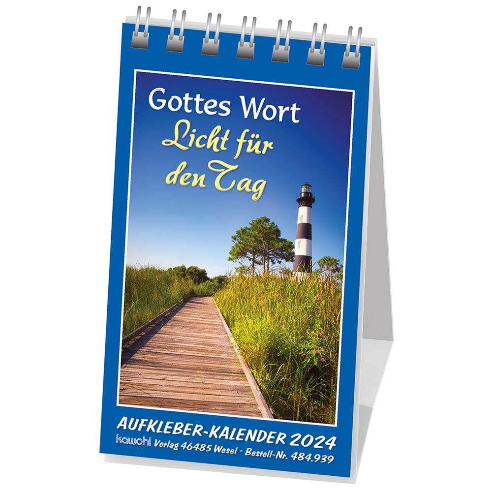 Gottes Wort - Licht für den Tag 2024 - Aufkleberkalender