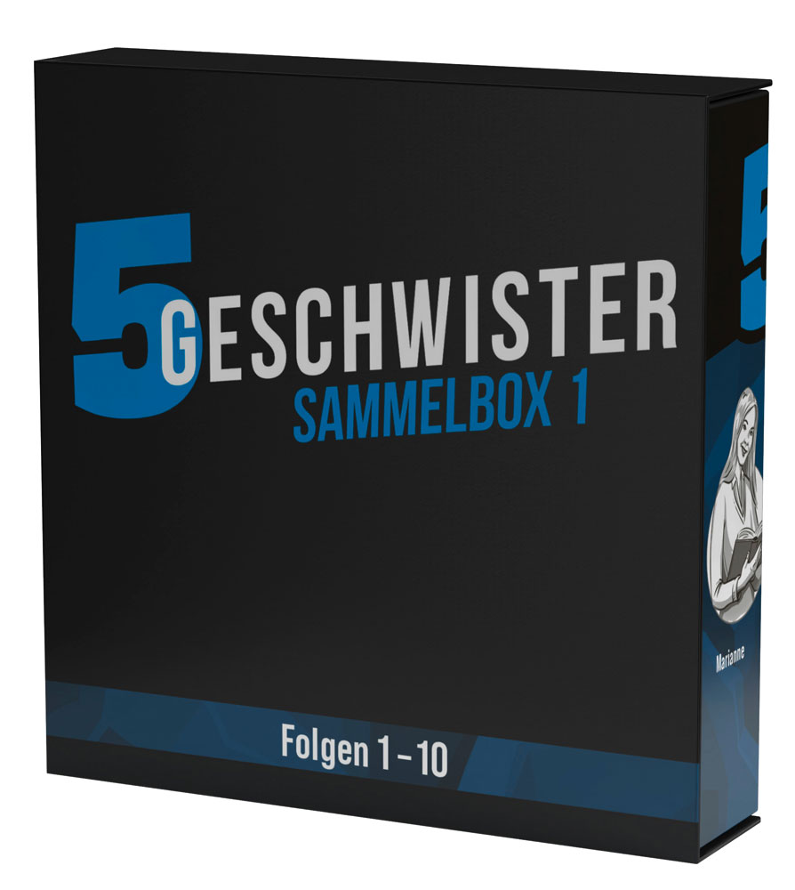 5 Geschwister CD - Sammelbox 1 (Folgen 1-10)