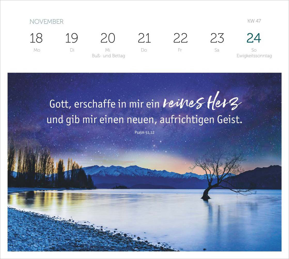 Grüne Wunder - blaue Weiten 2024 - Wochenplaner Grüne Wunder - blaue Weiten 2024 - Wochenplaner
