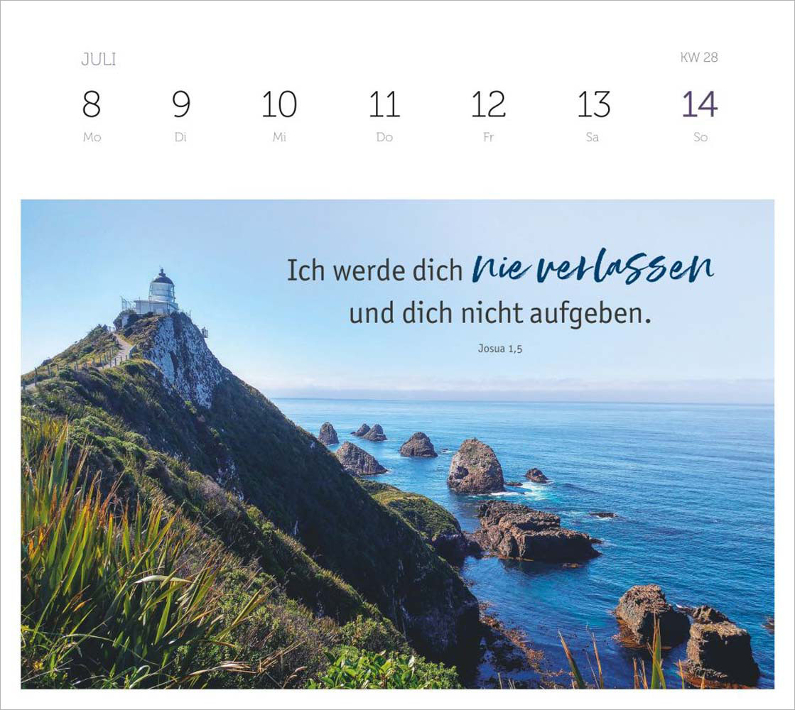 Grüne Wunder - blaue Weiten 2024 - Wochenplaner Grüne Wunder - blaue Weiten 2024 - Wochenplaner