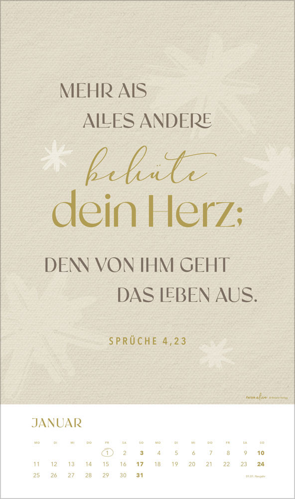 Glaube im Alltag 2027 - Posterkalender