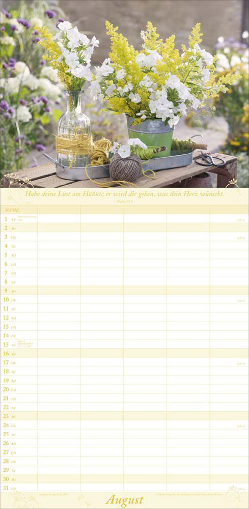 Gartenfreunde 2026 - Familienplaner  Gartenfreunde 2026 - Familienplaner