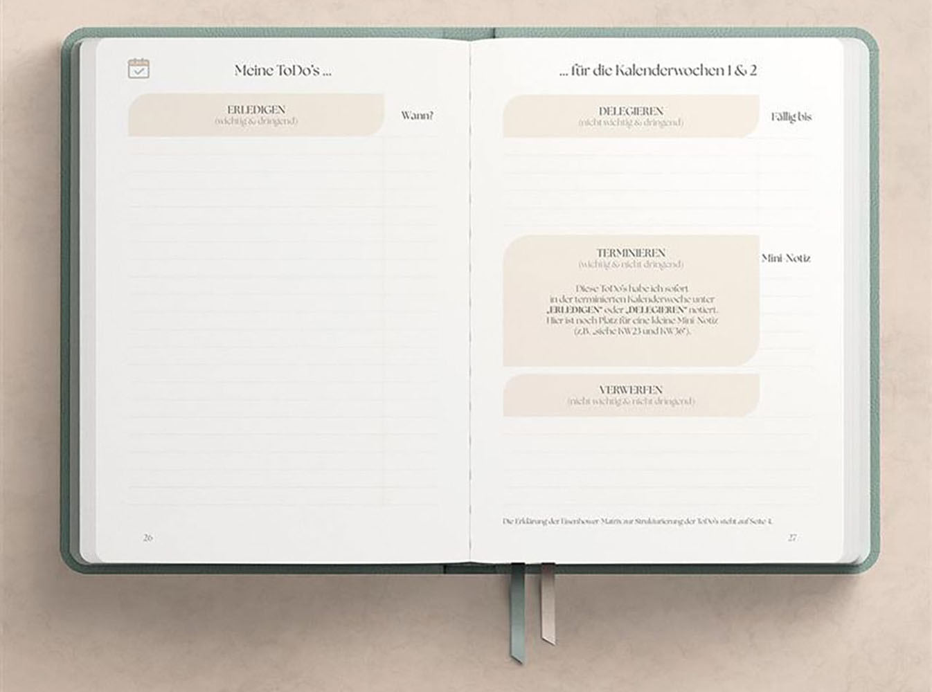 Meine Ankerpunkte 2026 - Buchkalender